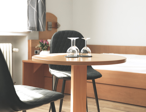 Bright single room